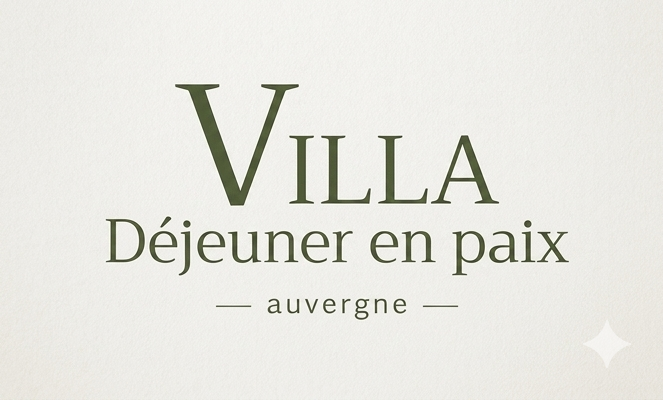 Villa Déjeuner en Paix